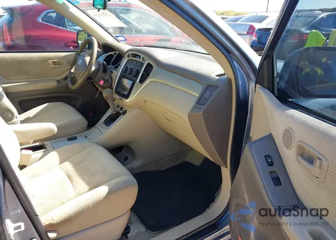 2006 Toyota Highlander V6 from USA, damaged, VIN JTEGP21A360094408